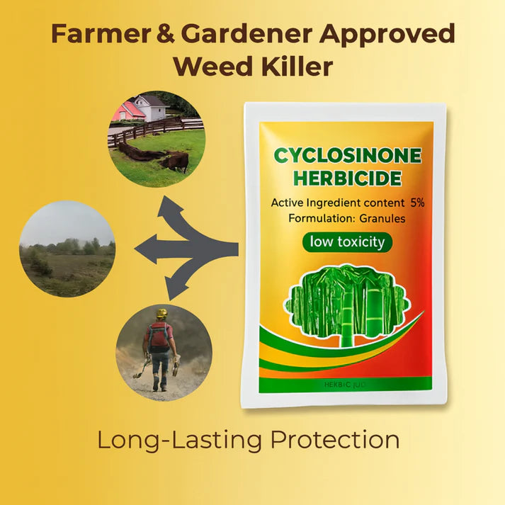 Cyclosinone Granular Weed Killer Instant Root Death (Buy 1 Get 1 Free)